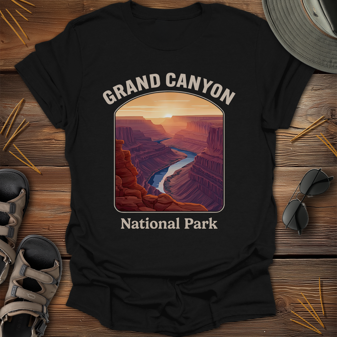 Grand Canyon Vintage Sunset T-Shirt
