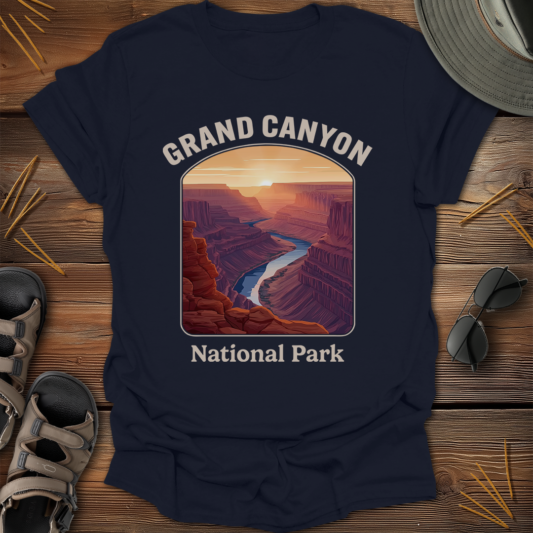Grand Canyon Vintage Sunset T-Shirt