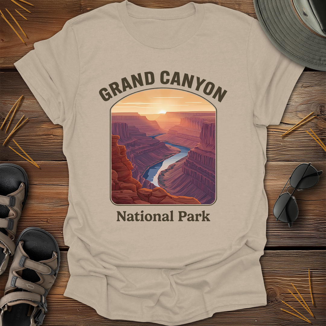 Grand Canyon Vintage Sunset T-Shirt