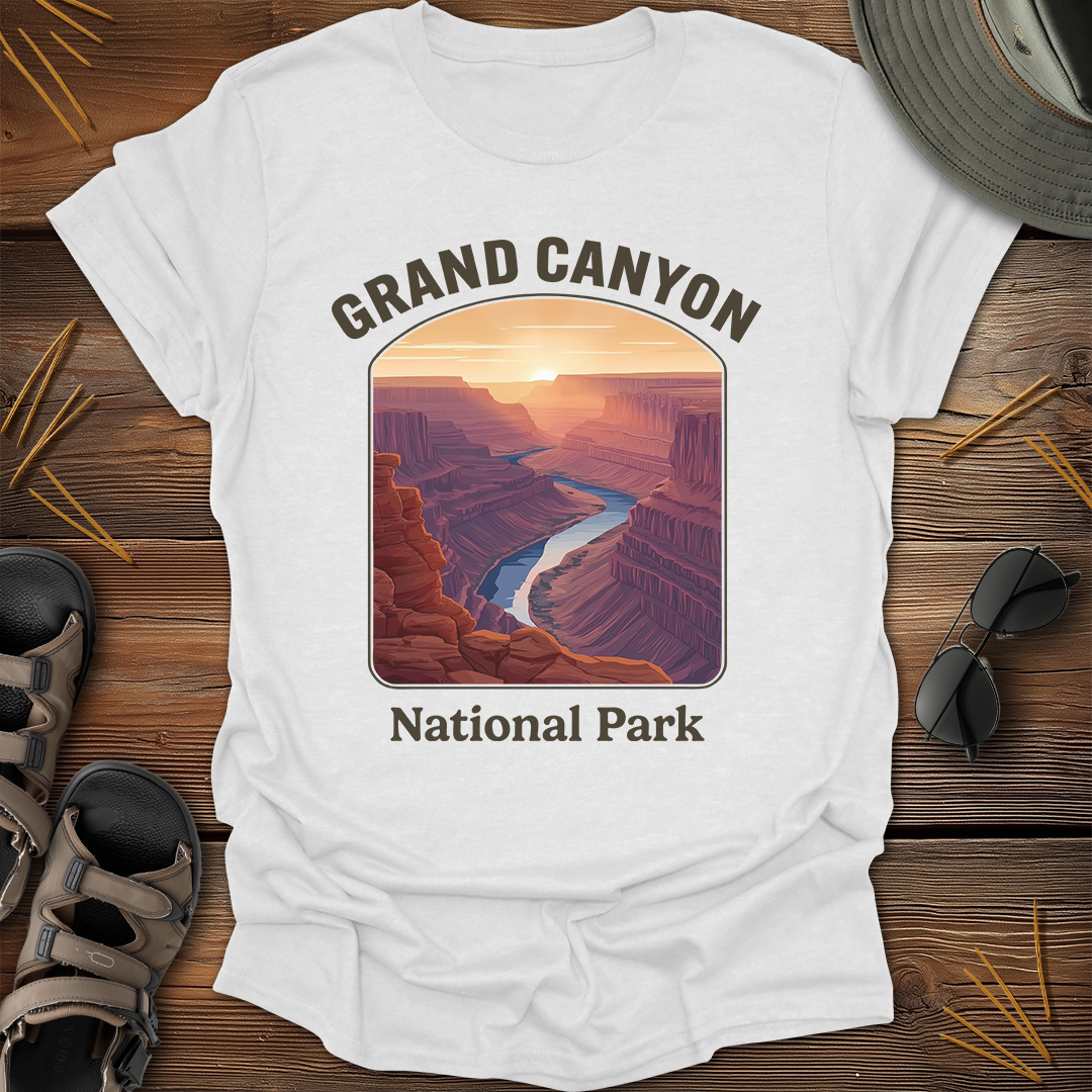 Grand Canyon Vintage Sunset T-Shirt