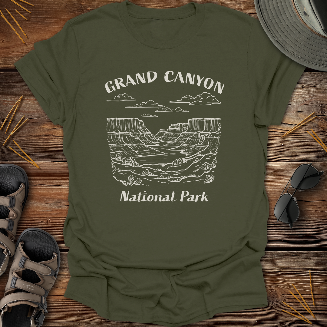 Grand Canyon Sketch T-Shirt