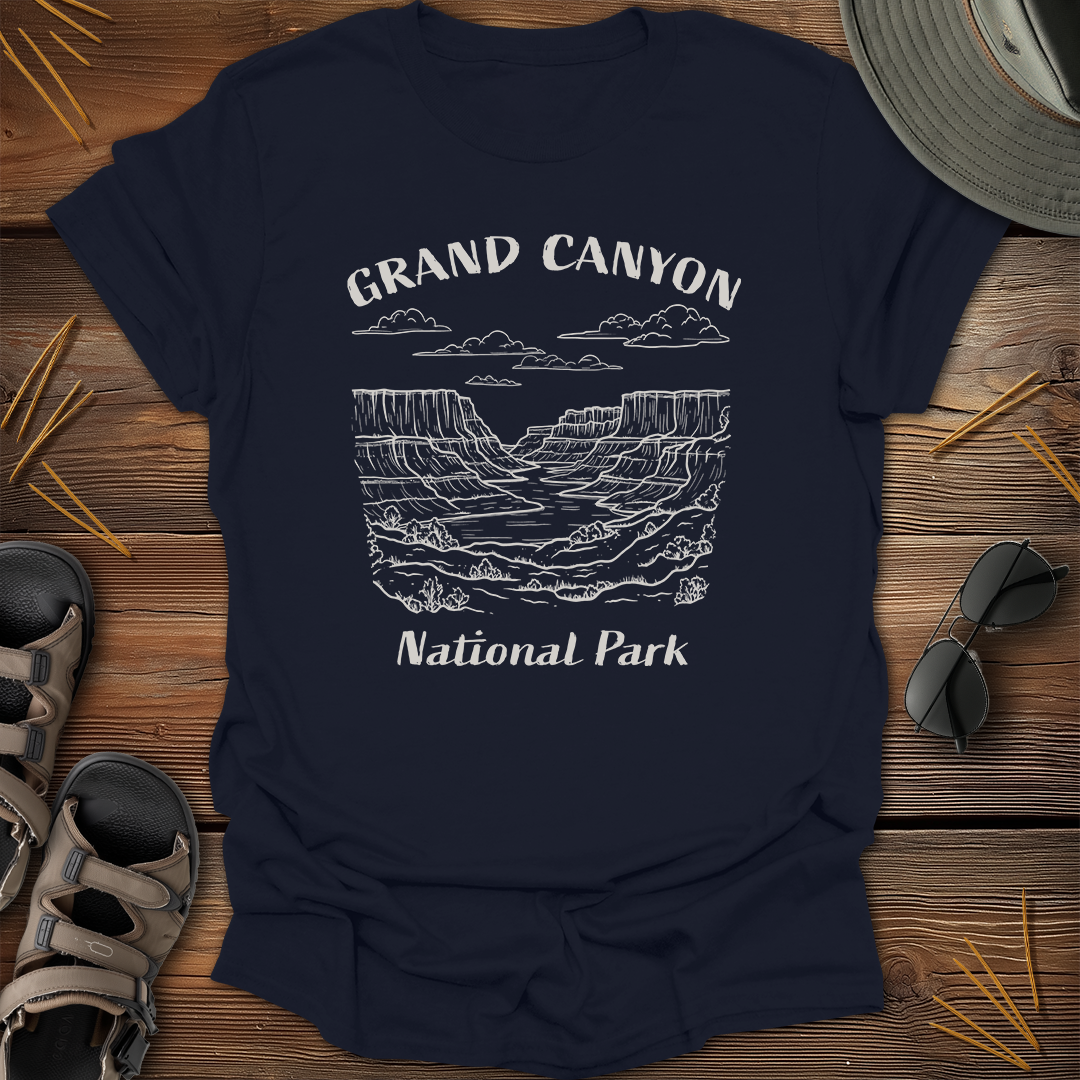 Grand Canyon Sketch T-Shirt
