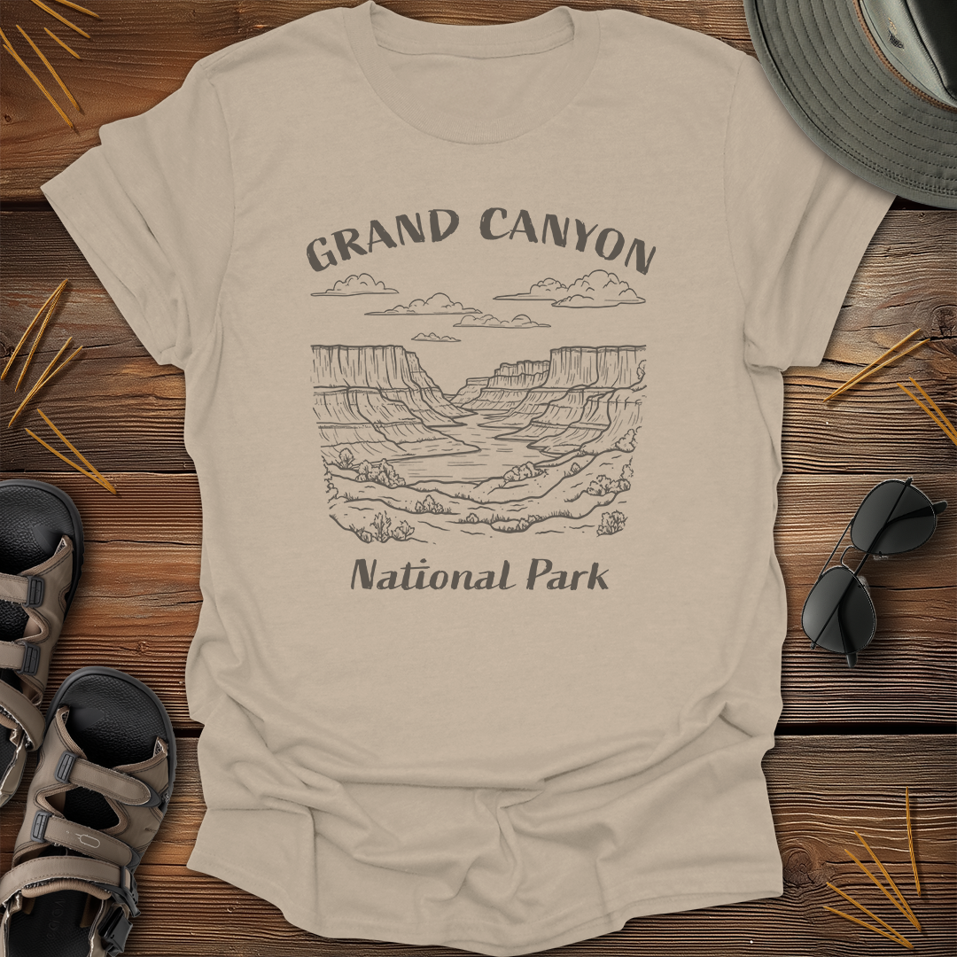 Grand Canyon Sketch T-Shirt