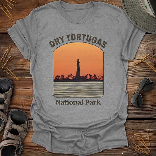 Dry Tortugas National Park Vintage Sunset T-Shirt