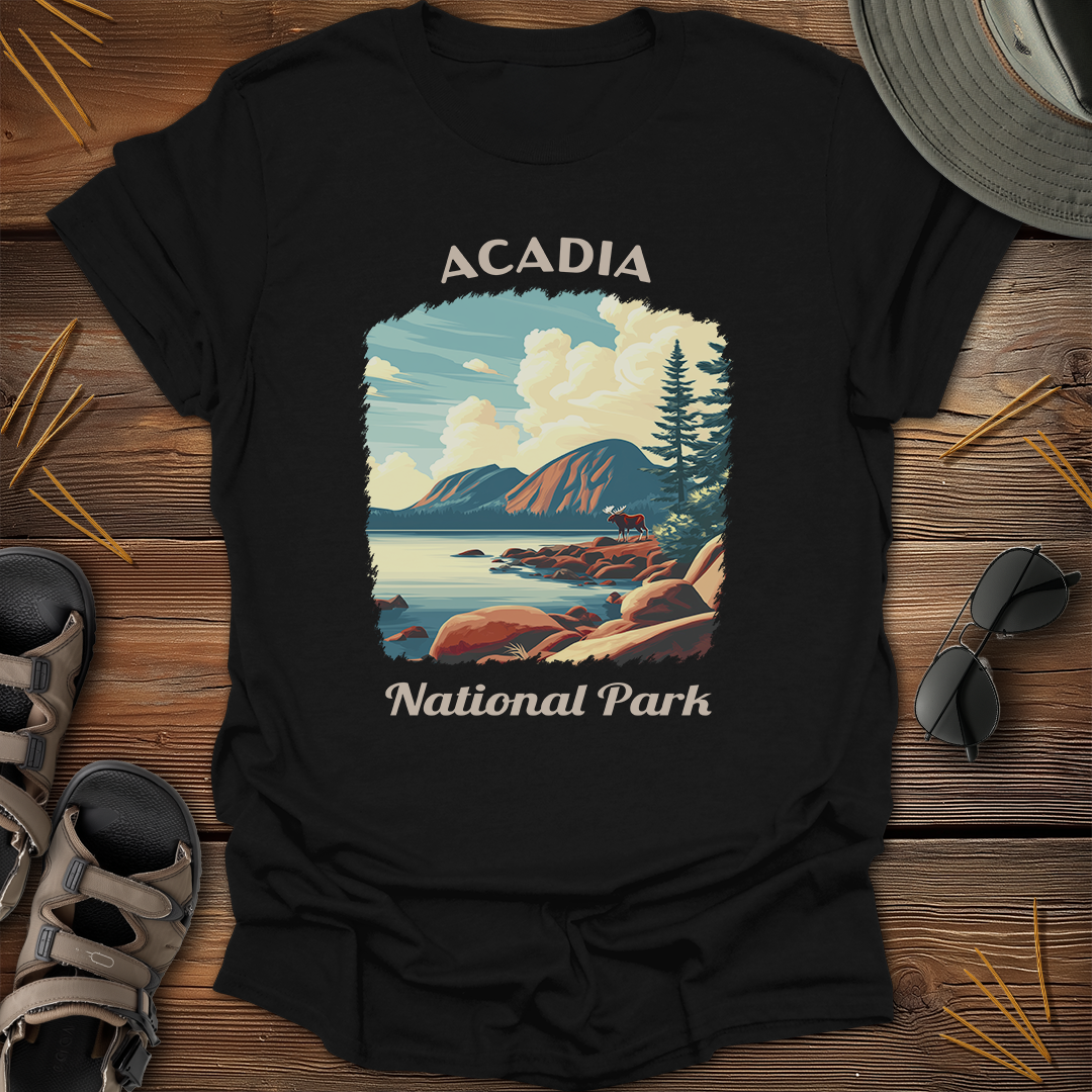 Acadia National Park Vintage T-Shirt