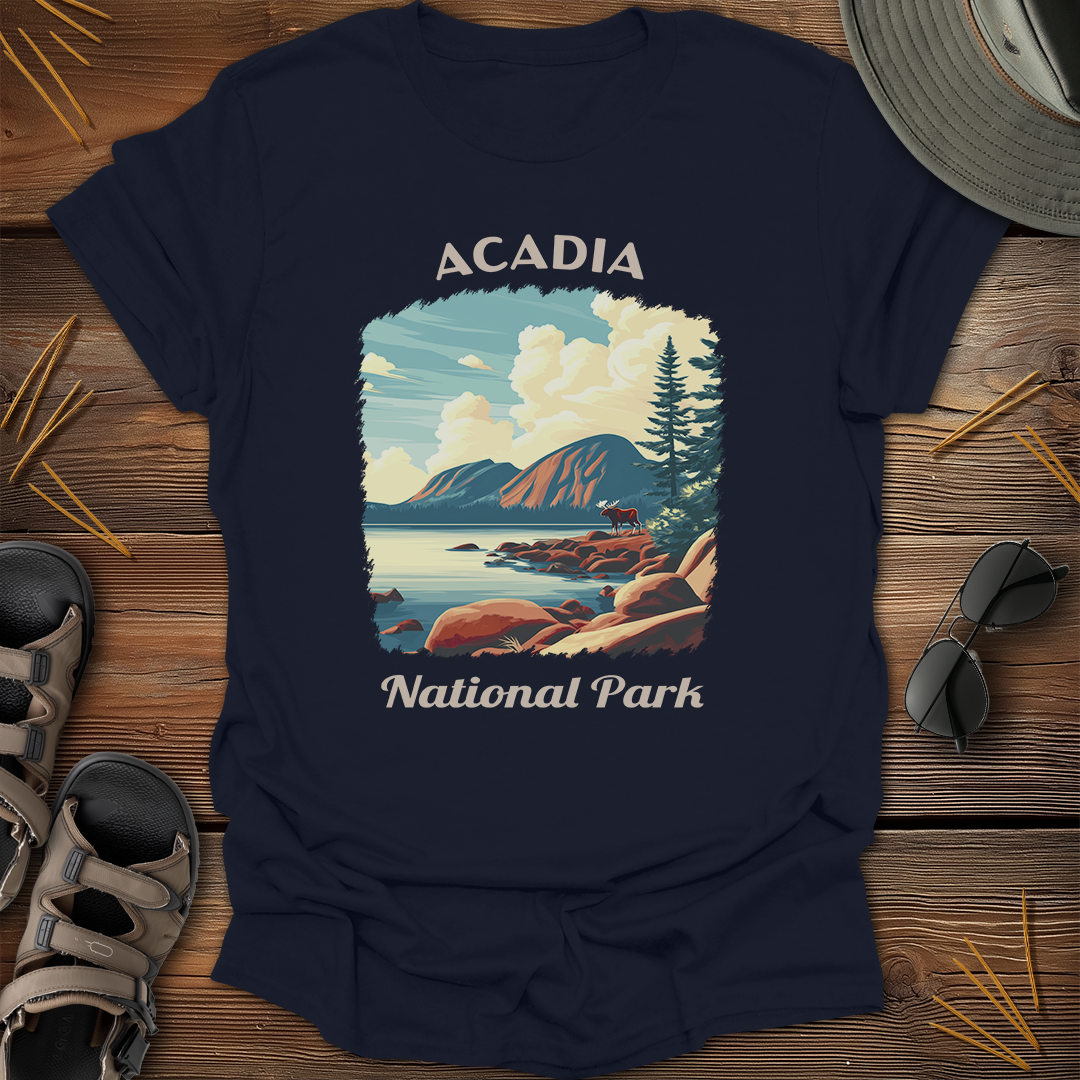 Acadia National Park Vintage T-Shirt