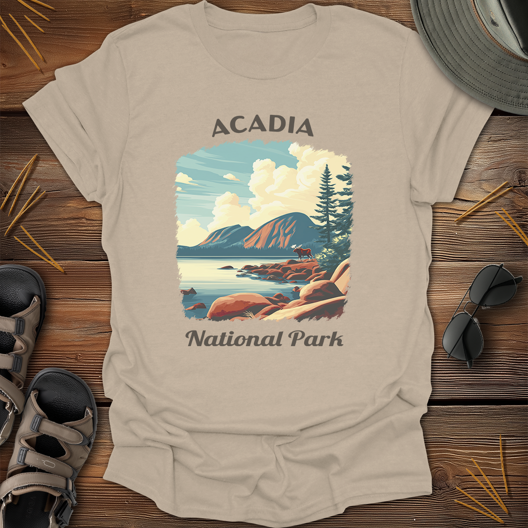 Acadia National Park Vintage T-Shirt