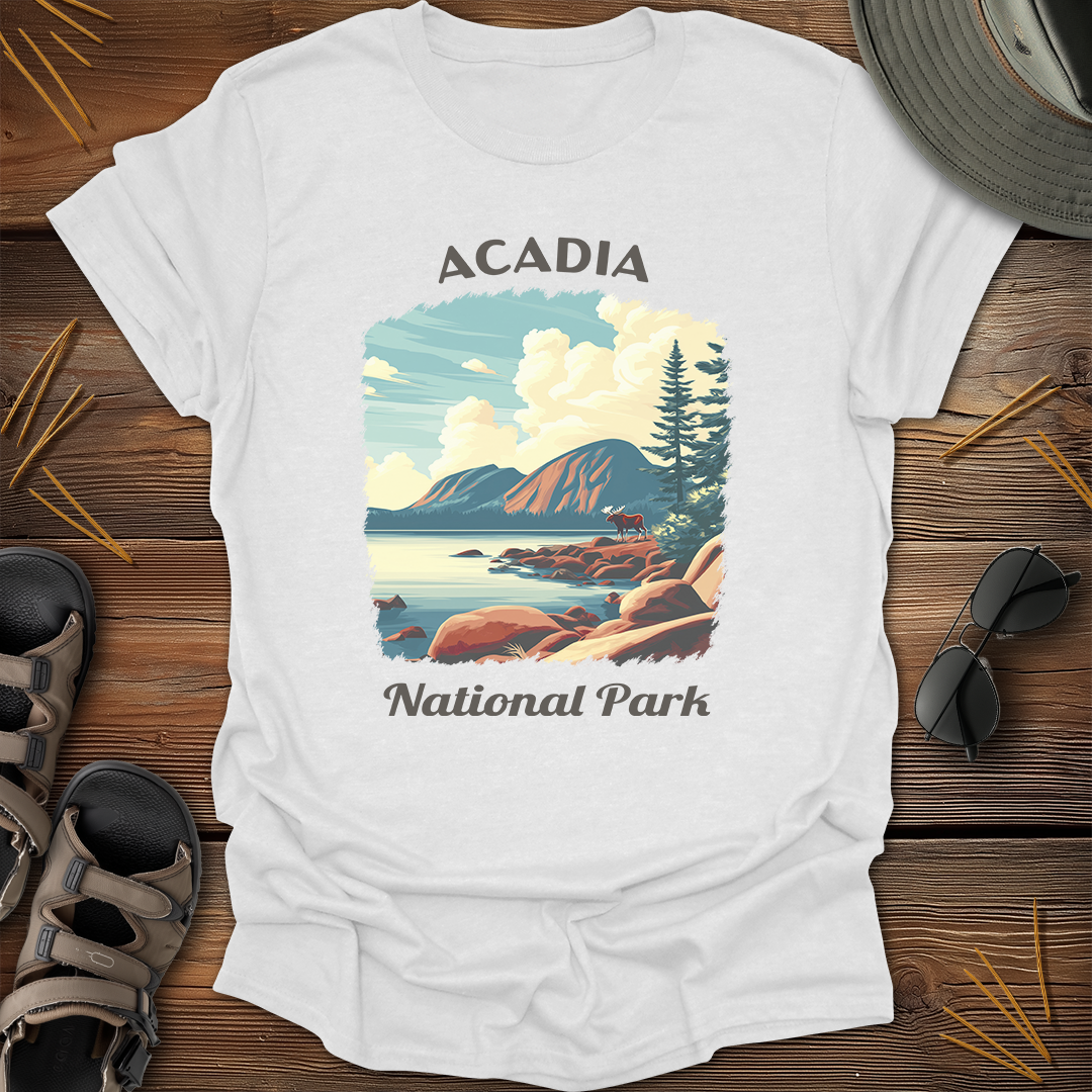 Acadia National Park Vintage T-Shirt