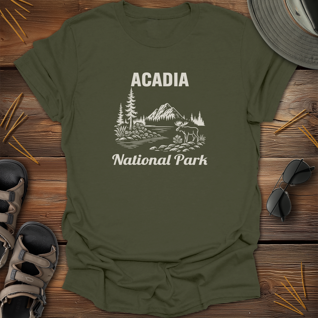 Acadia National Park Sleek T-Shirt