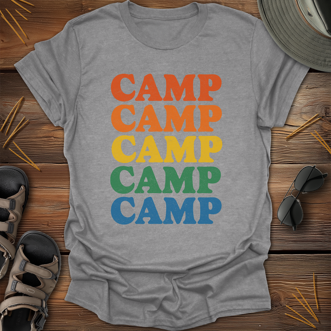 Camp Retro Colors T-Shirt