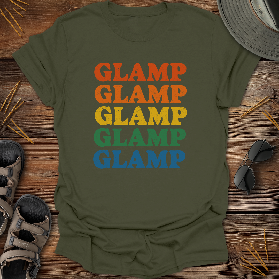 Glamp Retro Colors T-Shirt