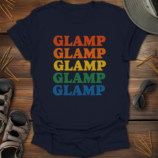 Glamp Retro Colors T-Shirt