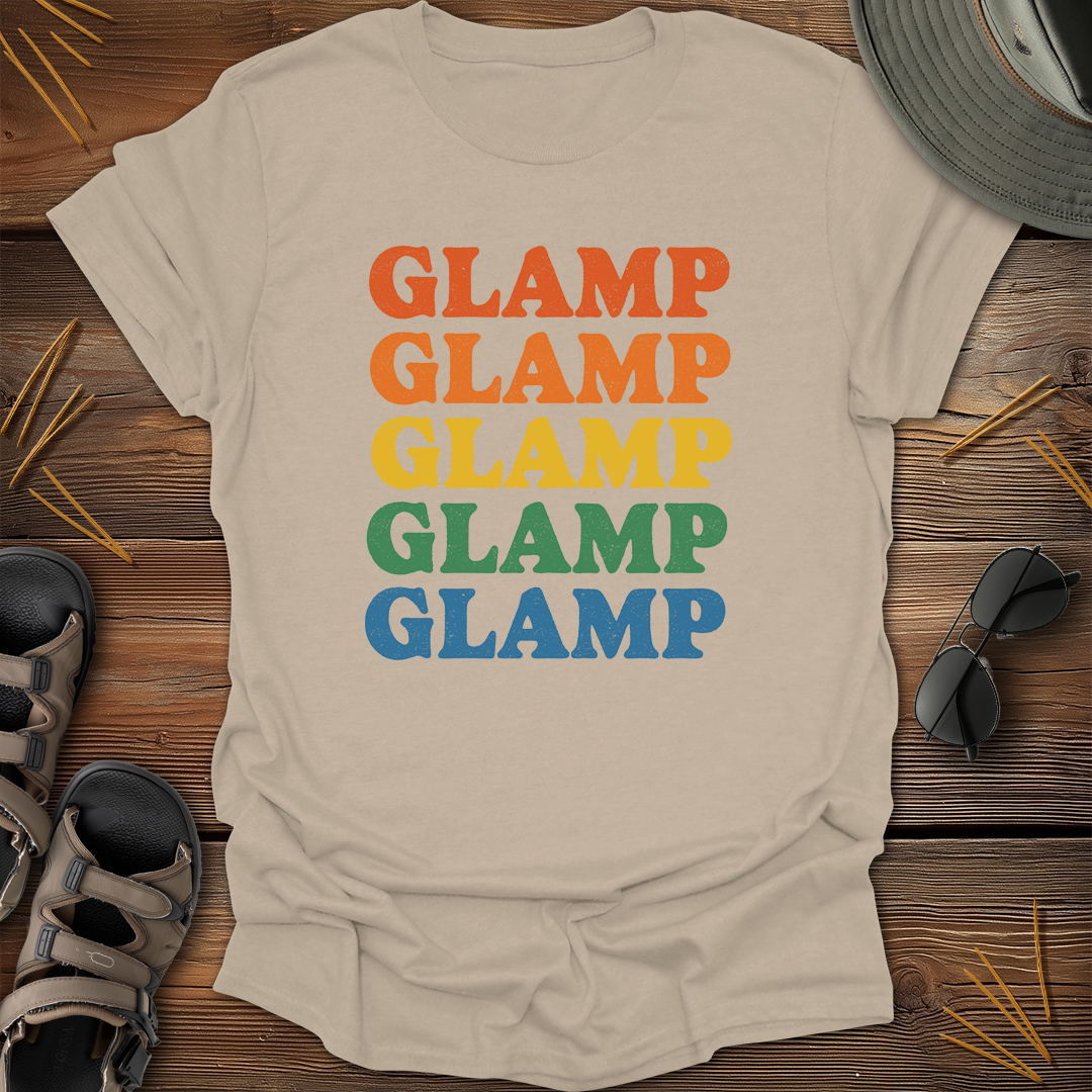 Glamp Retro Colors T-Shirt
