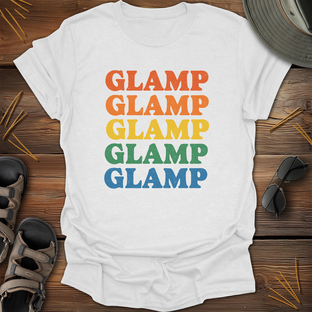 Glamp Retro Colors T-Shirt