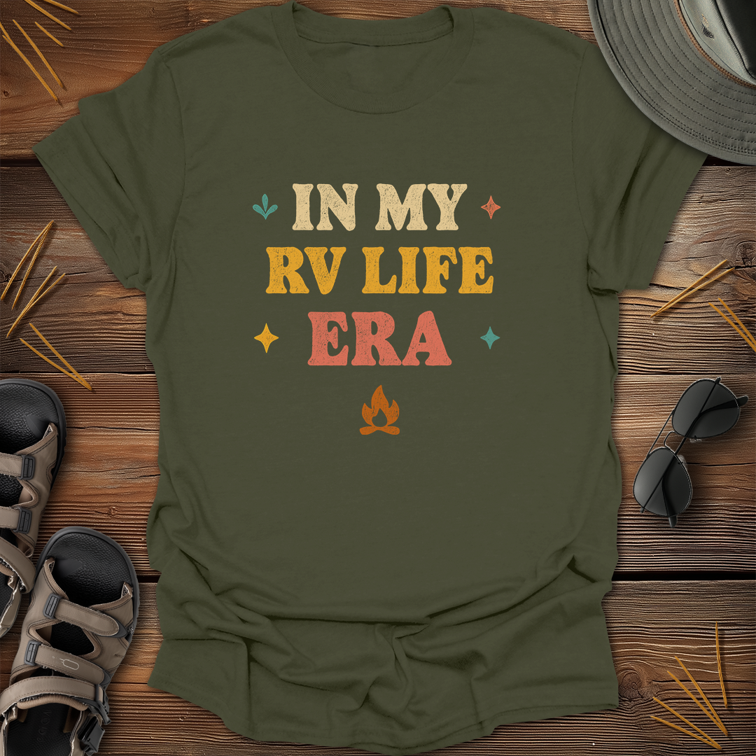 In My RV Life Era Retro T-Shirt