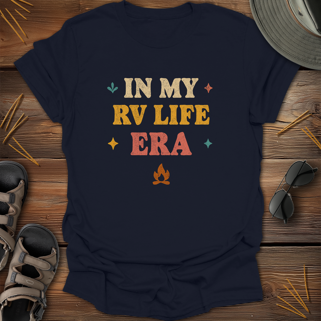 In My RV Life Era Retro T-Shirt
