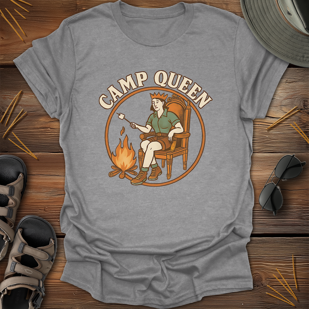 Camp Queen Graphic T-Shirt