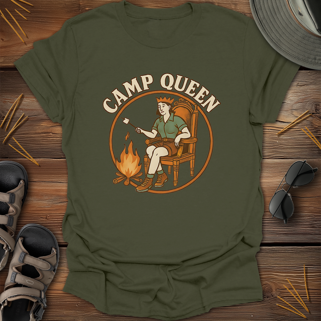 Camp Queen Graphic T-Shirt