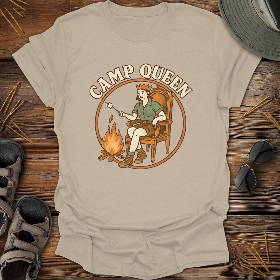 Camp Queen Graphic T-Shirt
