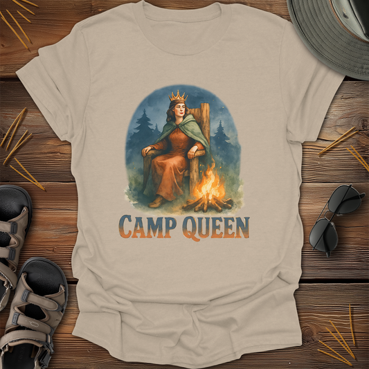 Camp Queen Watercolor T-Shirt
