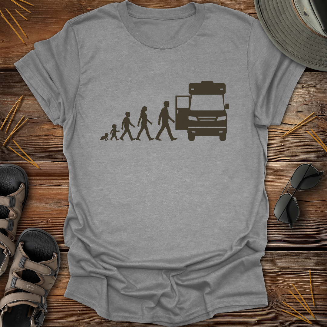 Family RV Evolution Graphic T-Shirt