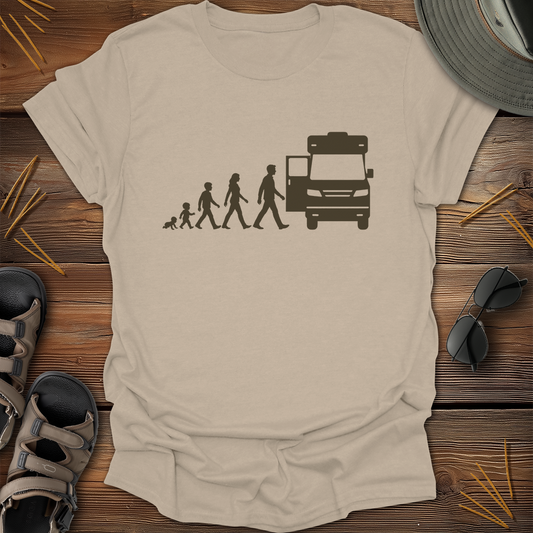 Family RV Evolution Graphic T-Shirt