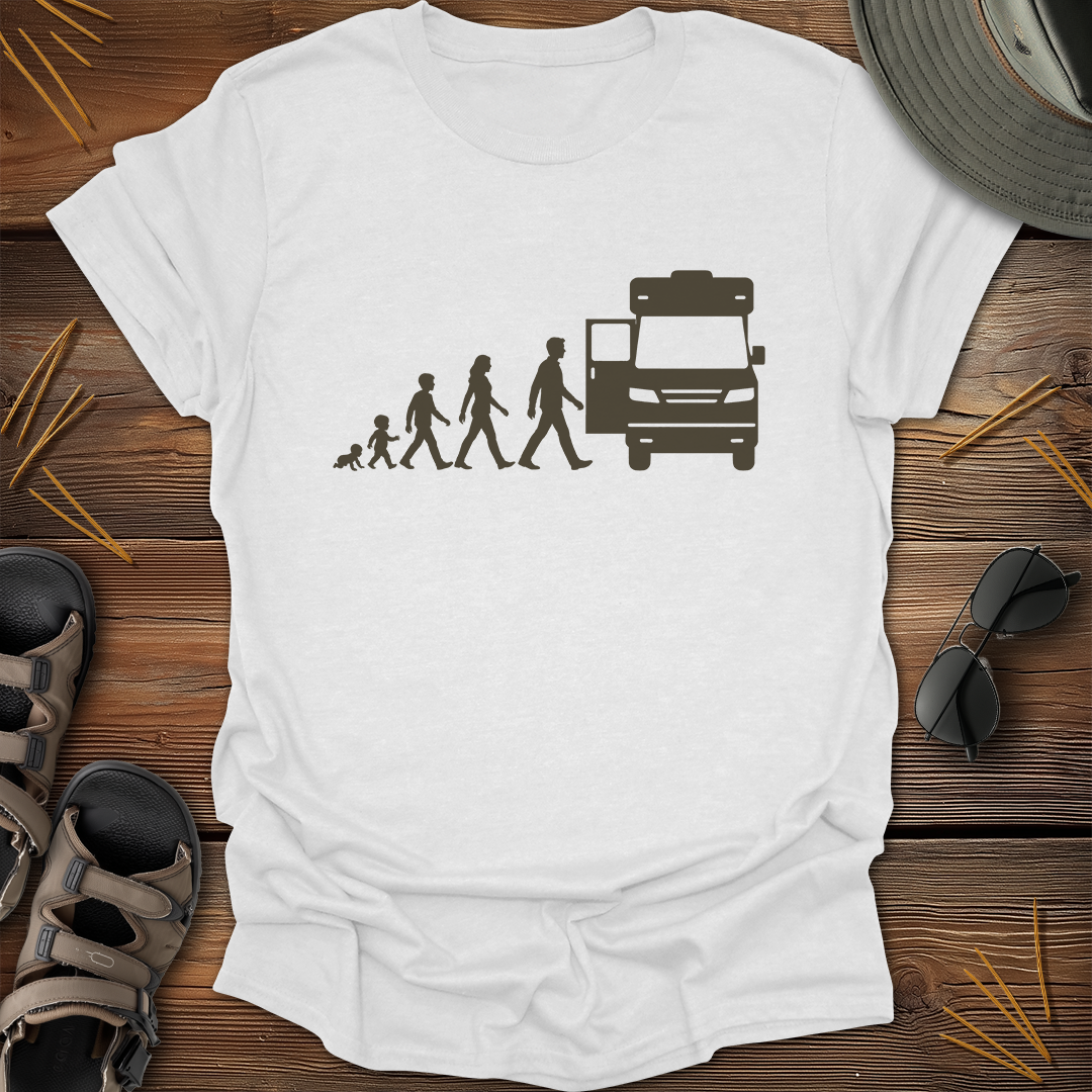 Family RV Evolution Graphic T-Shirt