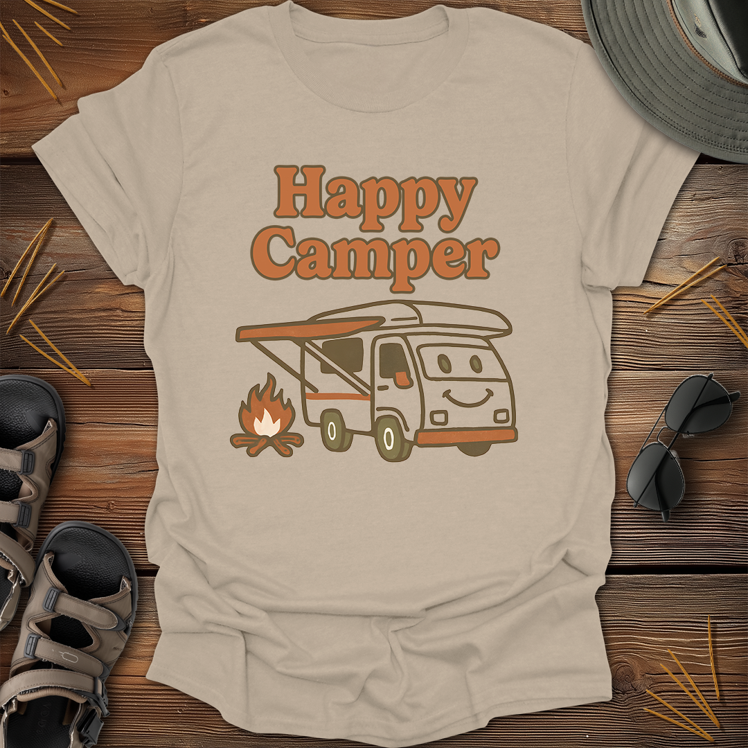 Happy Camper RV Kawaii T-Shirt