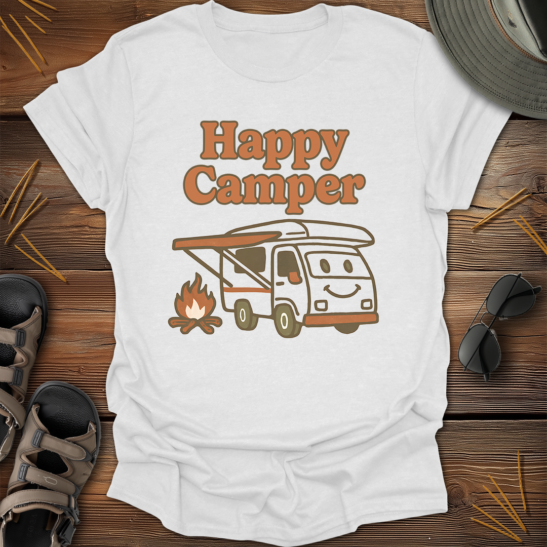 Happy Camper RV Kawaii T-Shirt