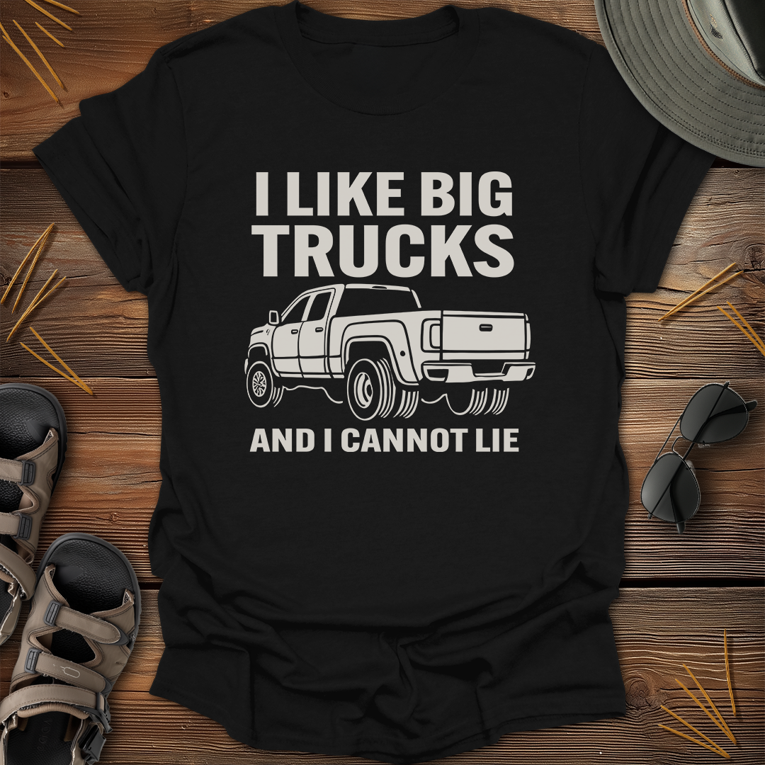 I Like Big Trucks Graphic T-Shirt