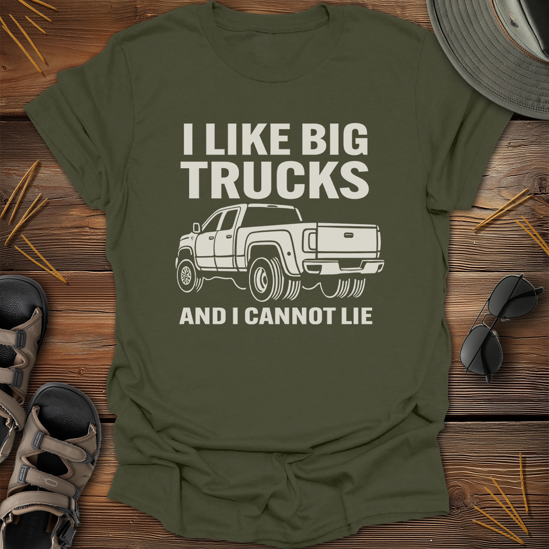I Like Big Trucks Graphic T-Shirt