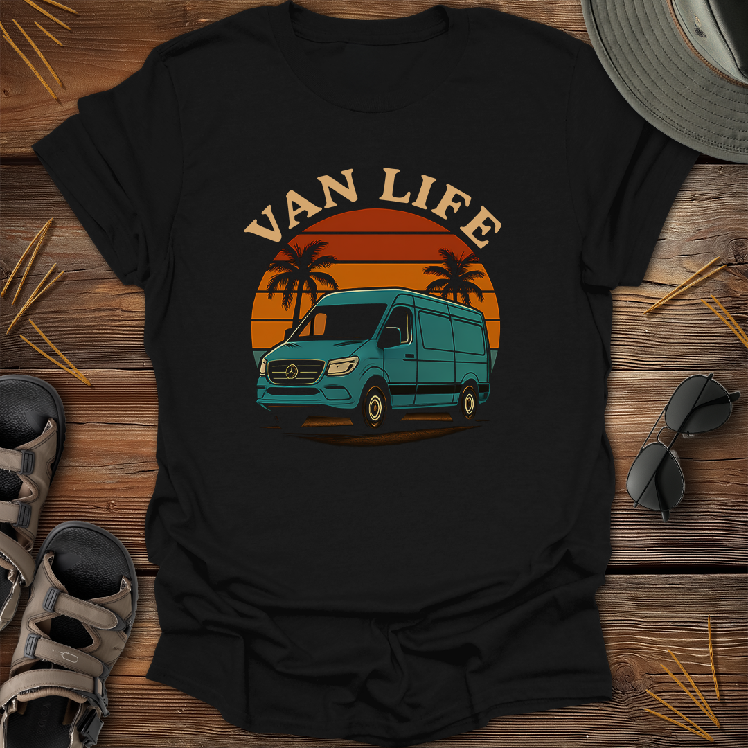 Van Life Retro Graphic T-Shirt