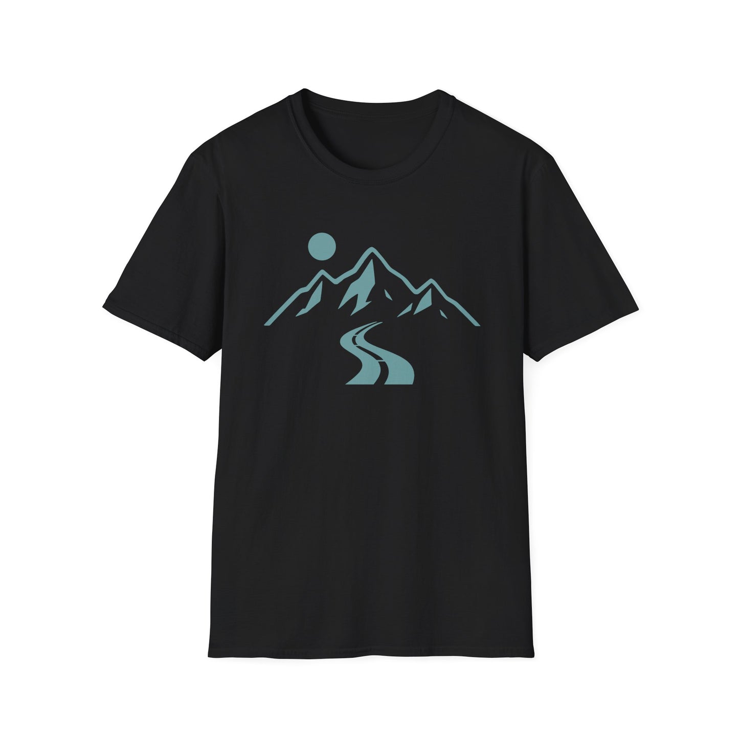 Road to Mountain Peaks Bold T-Shirt