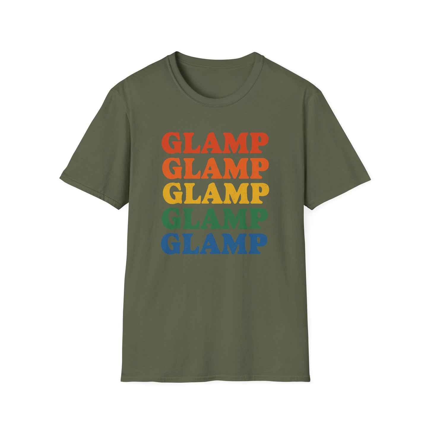 Glamp Retro Rainbow T-Shirt