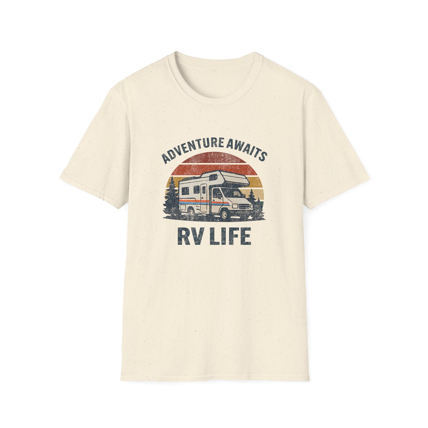 Adventure Awaits RV Life Retro T-Shirt