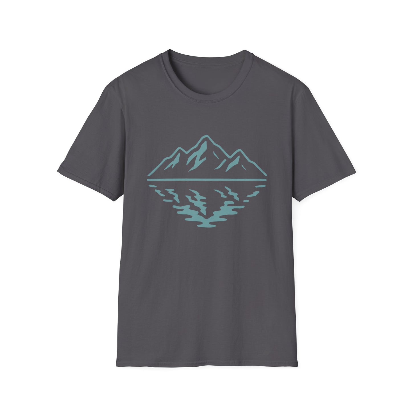 Mountain Reflection Bold Dark T-Shirt