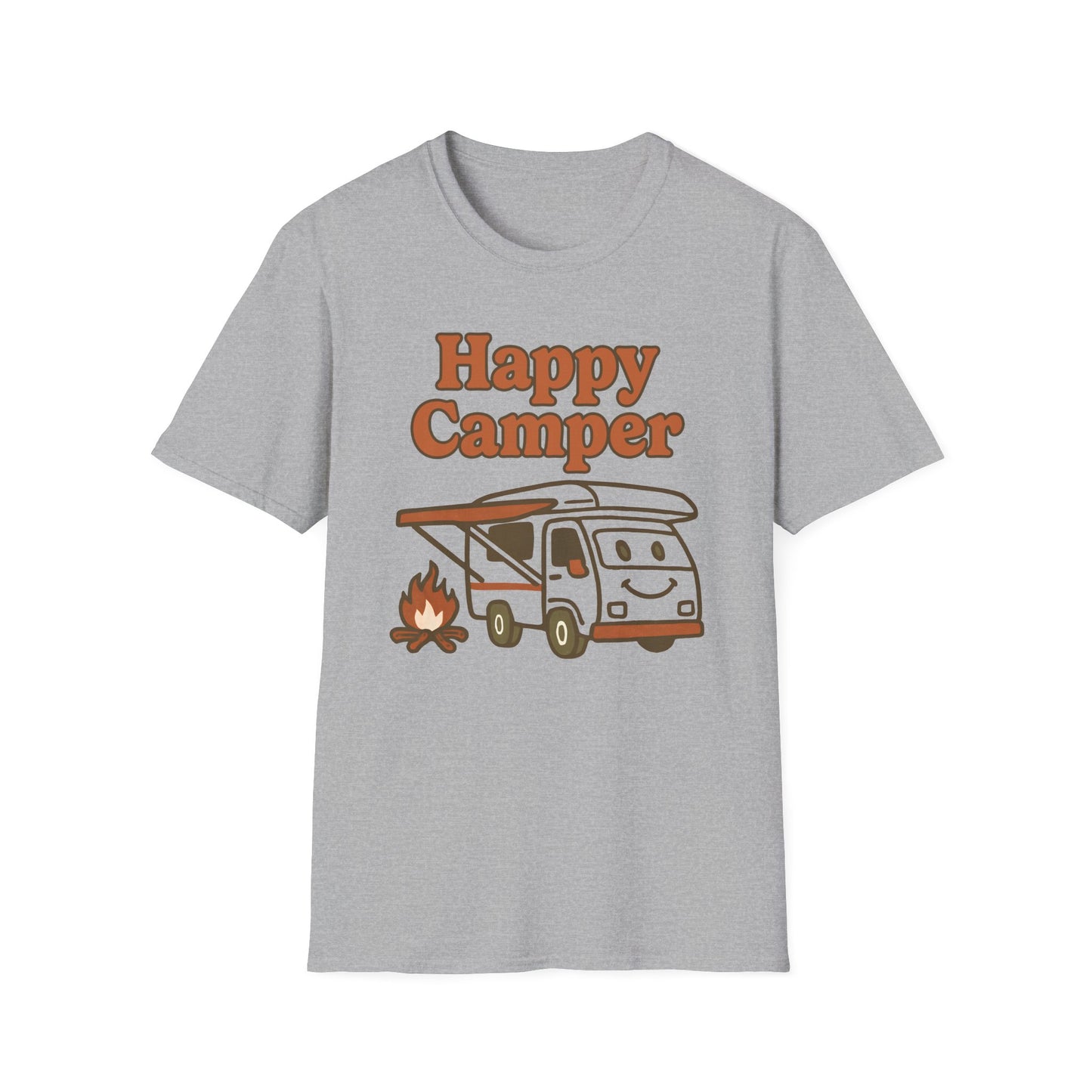 Happy Camper RV Kawaii T-Shirt