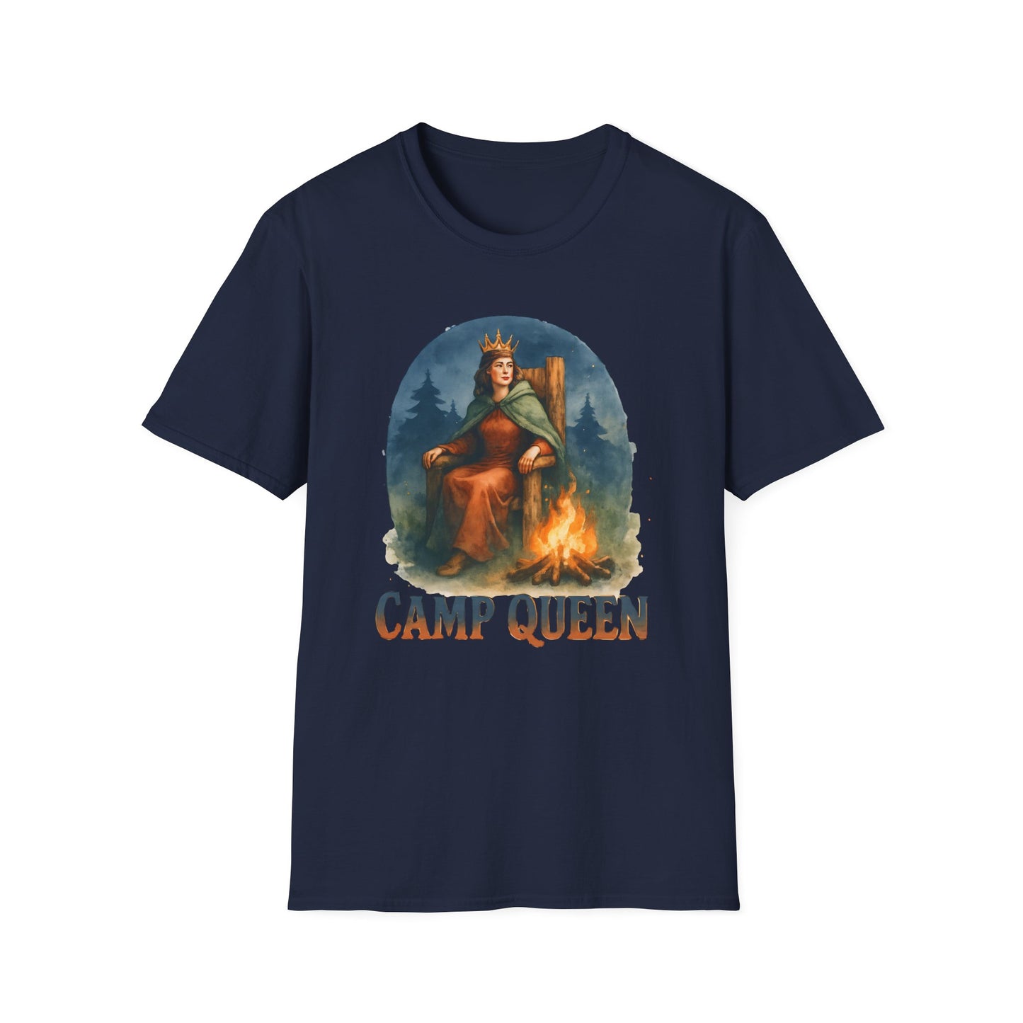 Camp Queen Watercolor T-Shirt