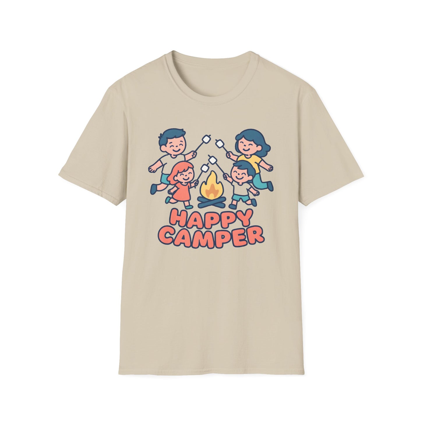 Happy Camper Family Kawaii T-Shirt