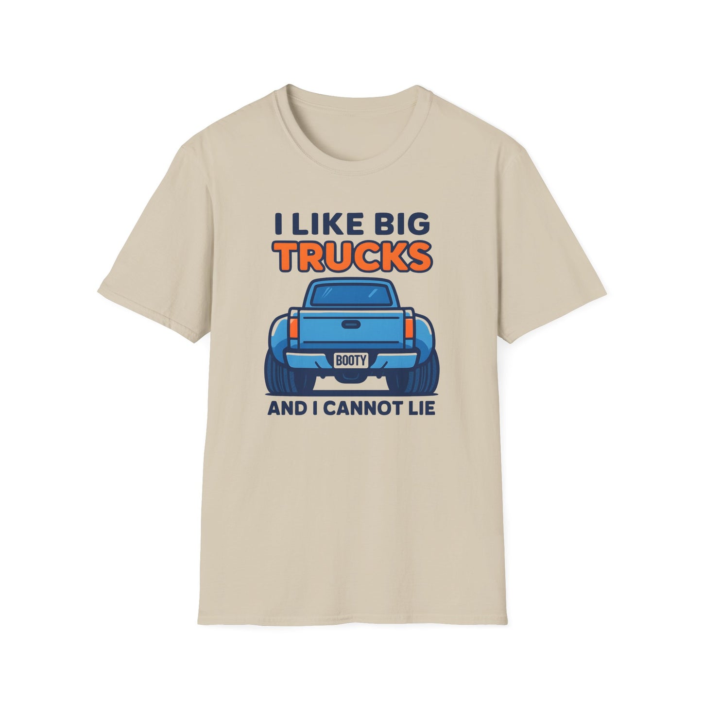 I Like Big Trucks Cartoon T-Shirt