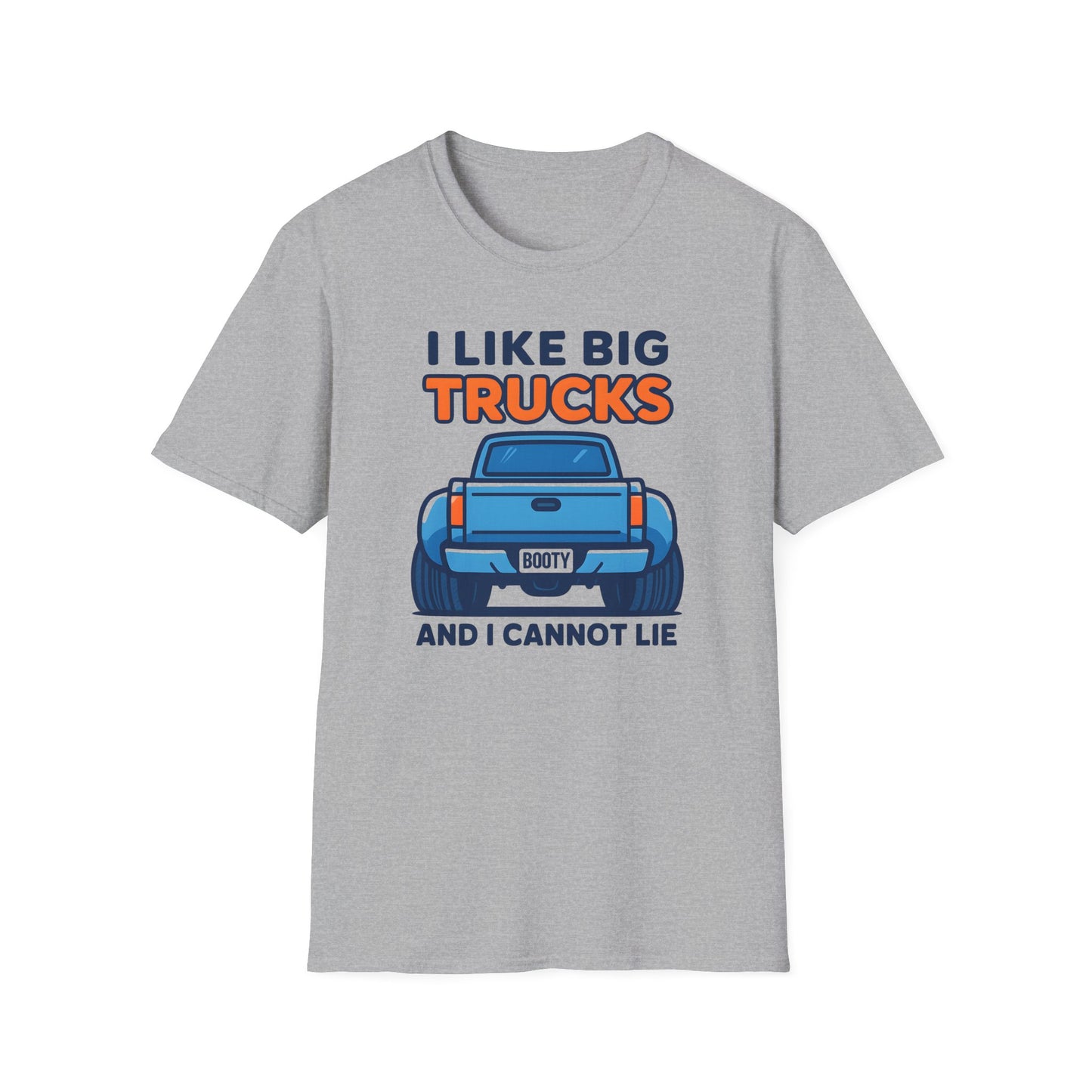 I Like Big Trucks Cartoon T-Shirt