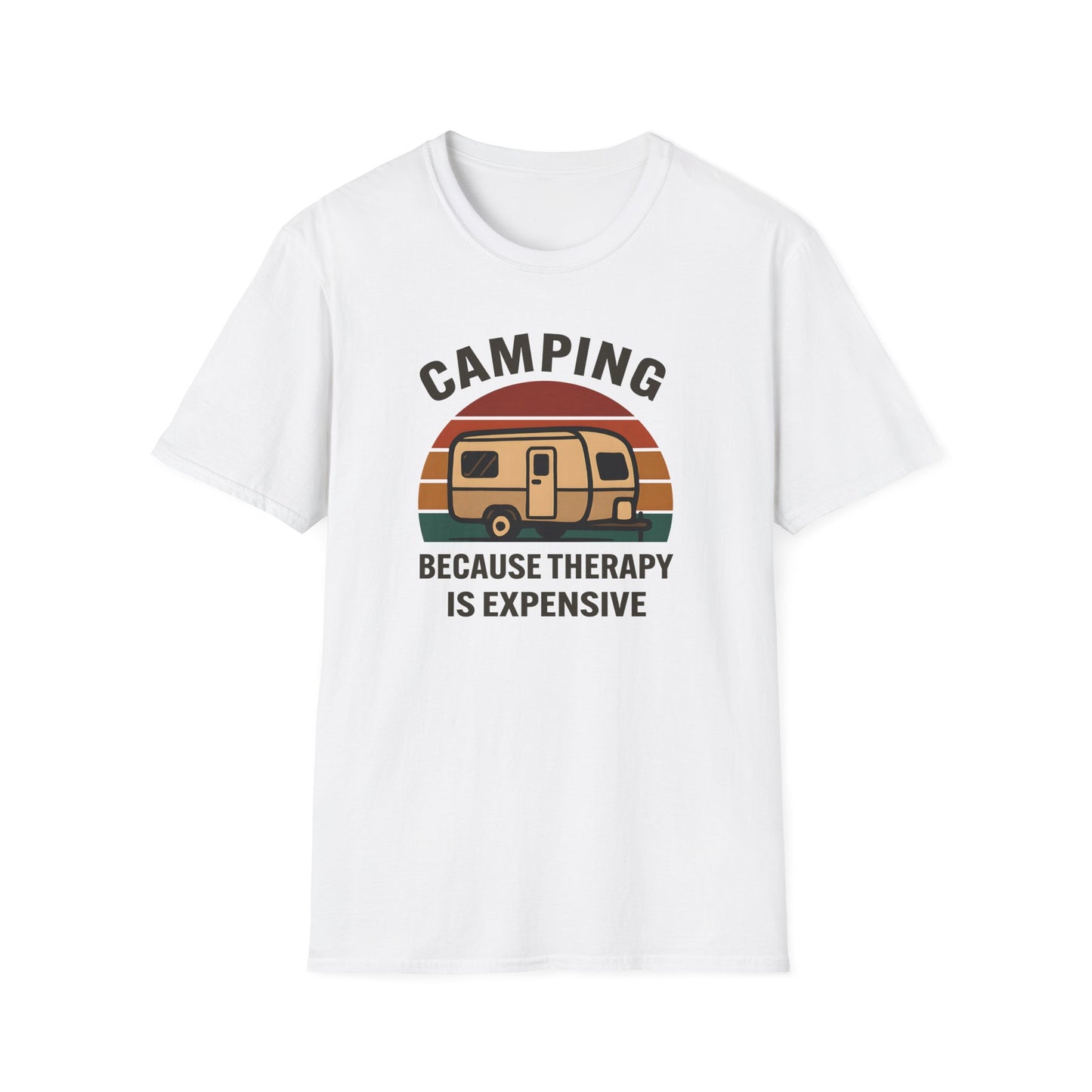 Camping Because Therapy is Expensive T-Shirt
