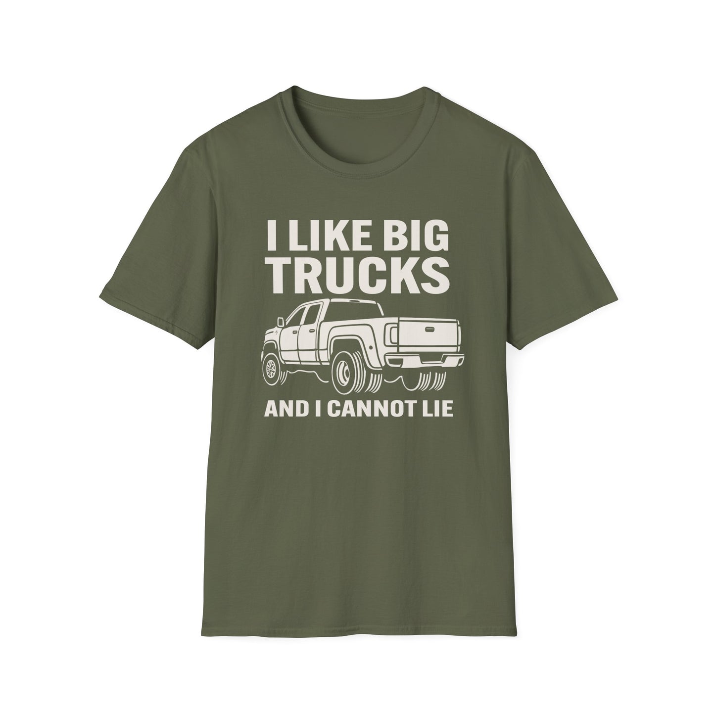 I Like Big Trucks Bold T-Shirt