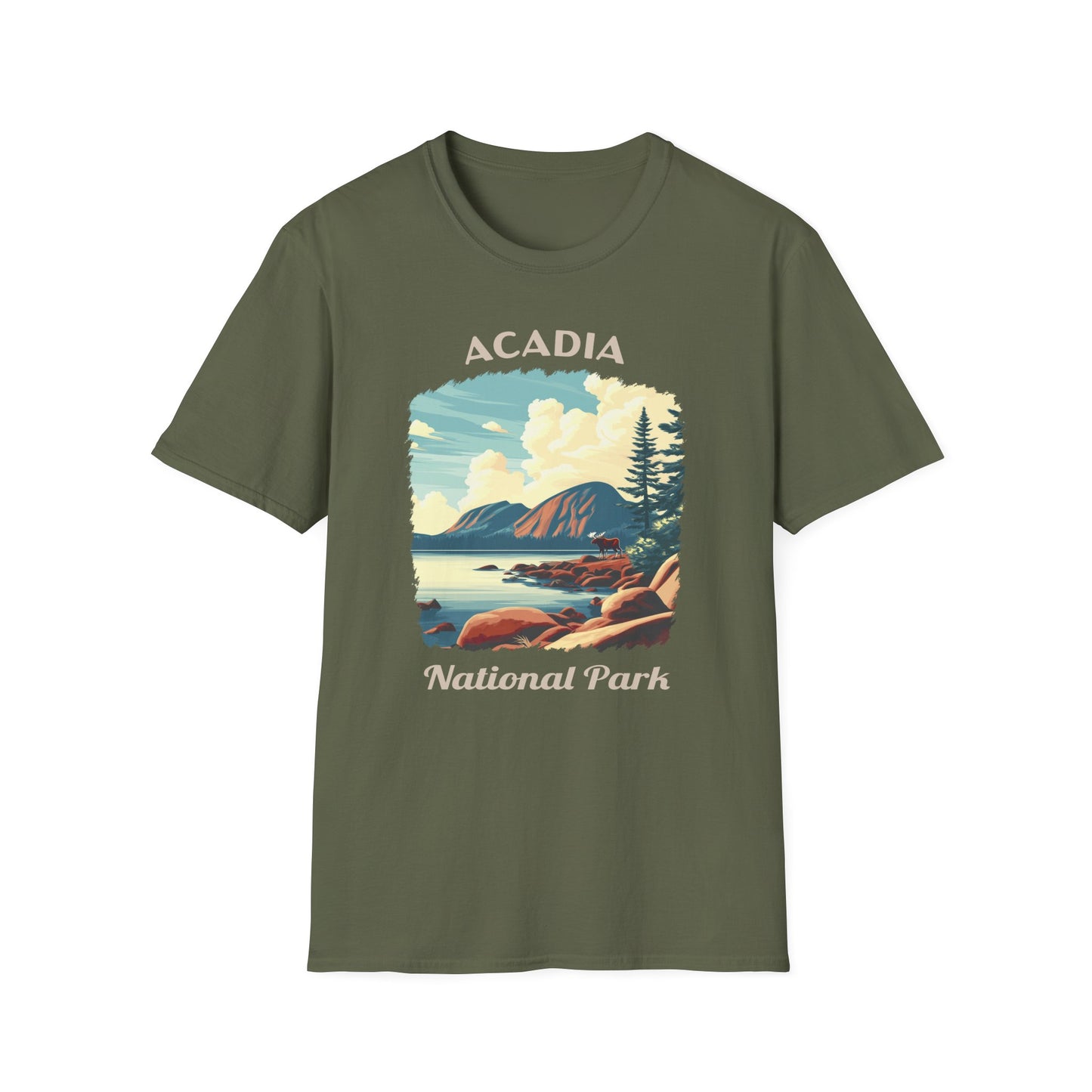 Acadia National Park Vintage T-Shirt