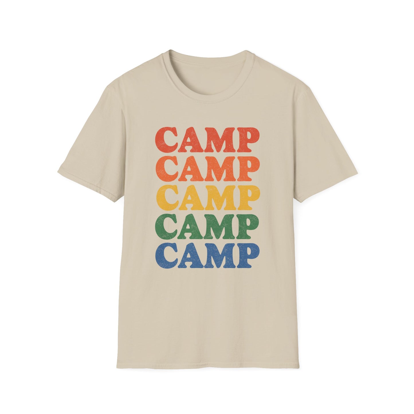 Camp Retro Rainbow T-Shirt