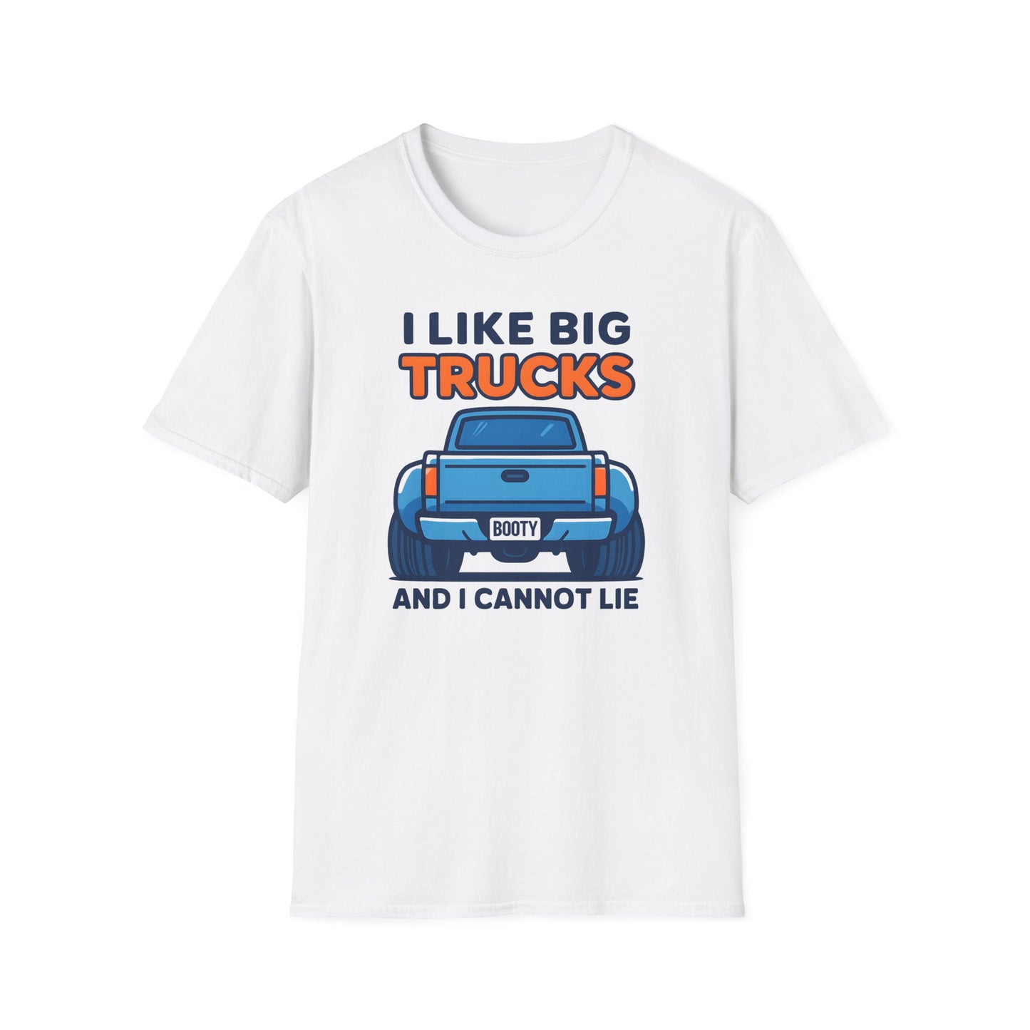 I Like Big Trucks Cartoon T-Shirt