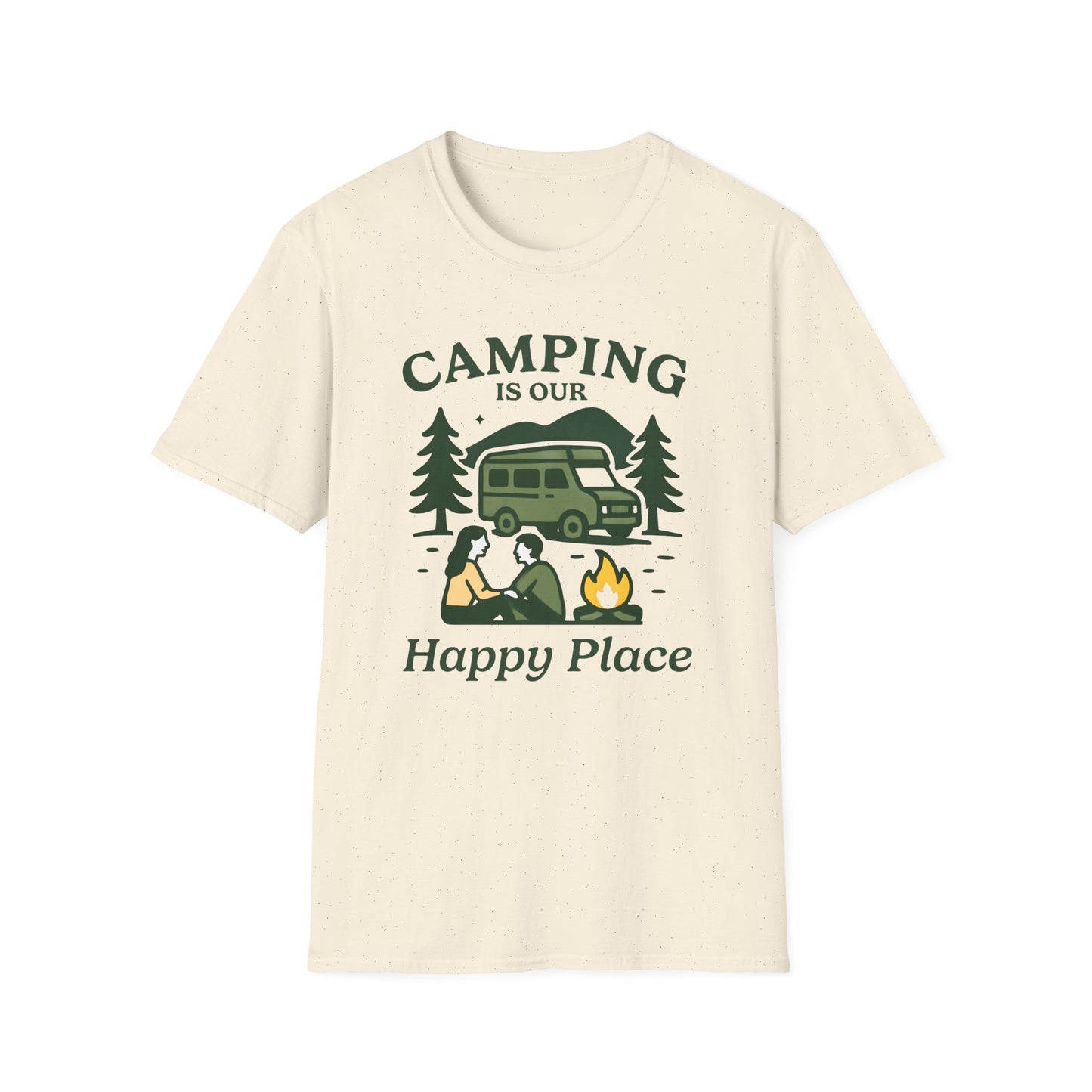Camping is our Happy Place Graphic T-Shirt