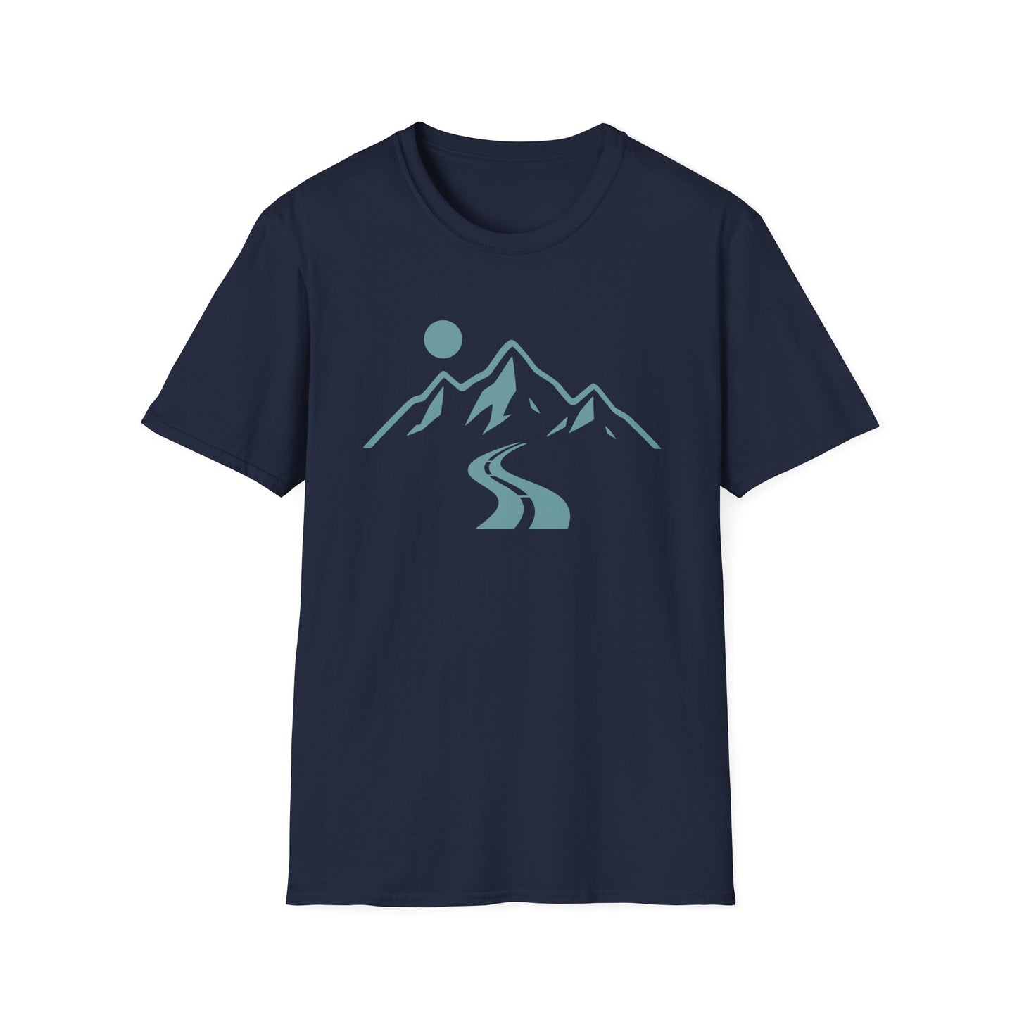 Road to Mountain Peaks Bold T-Shirt