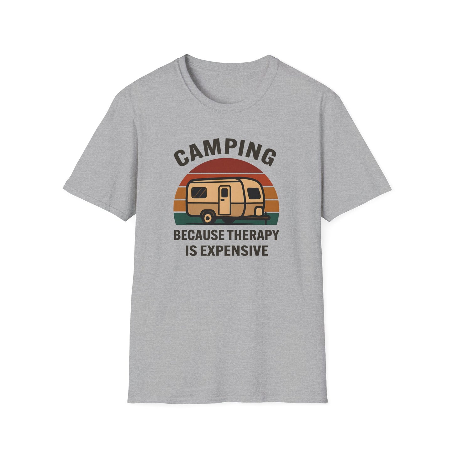 Camping Because Therapy is Expensive T-Shirt
