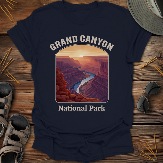 Grand Canyon Vintage Sunset T-Shirt